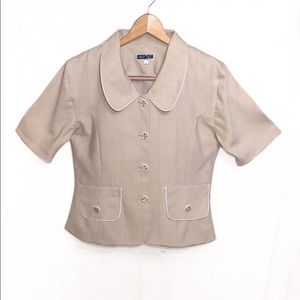 Women’s Cream Blazer